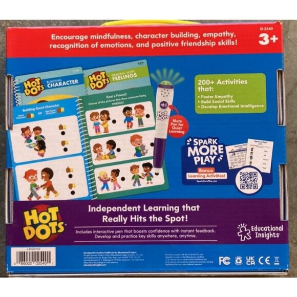 Educational Insights Hot Dots Feelings & Friendships Social Learning Workbooks - Picture 9 of 13
